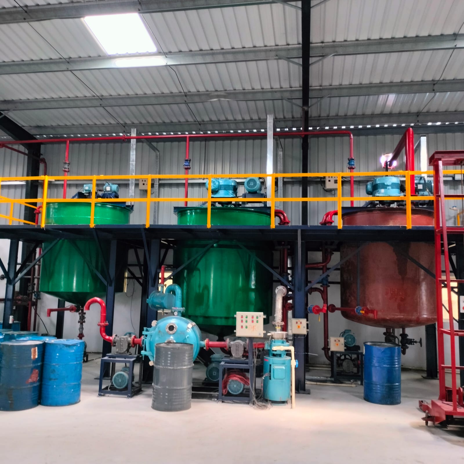 Grease Manufacturing Tanks