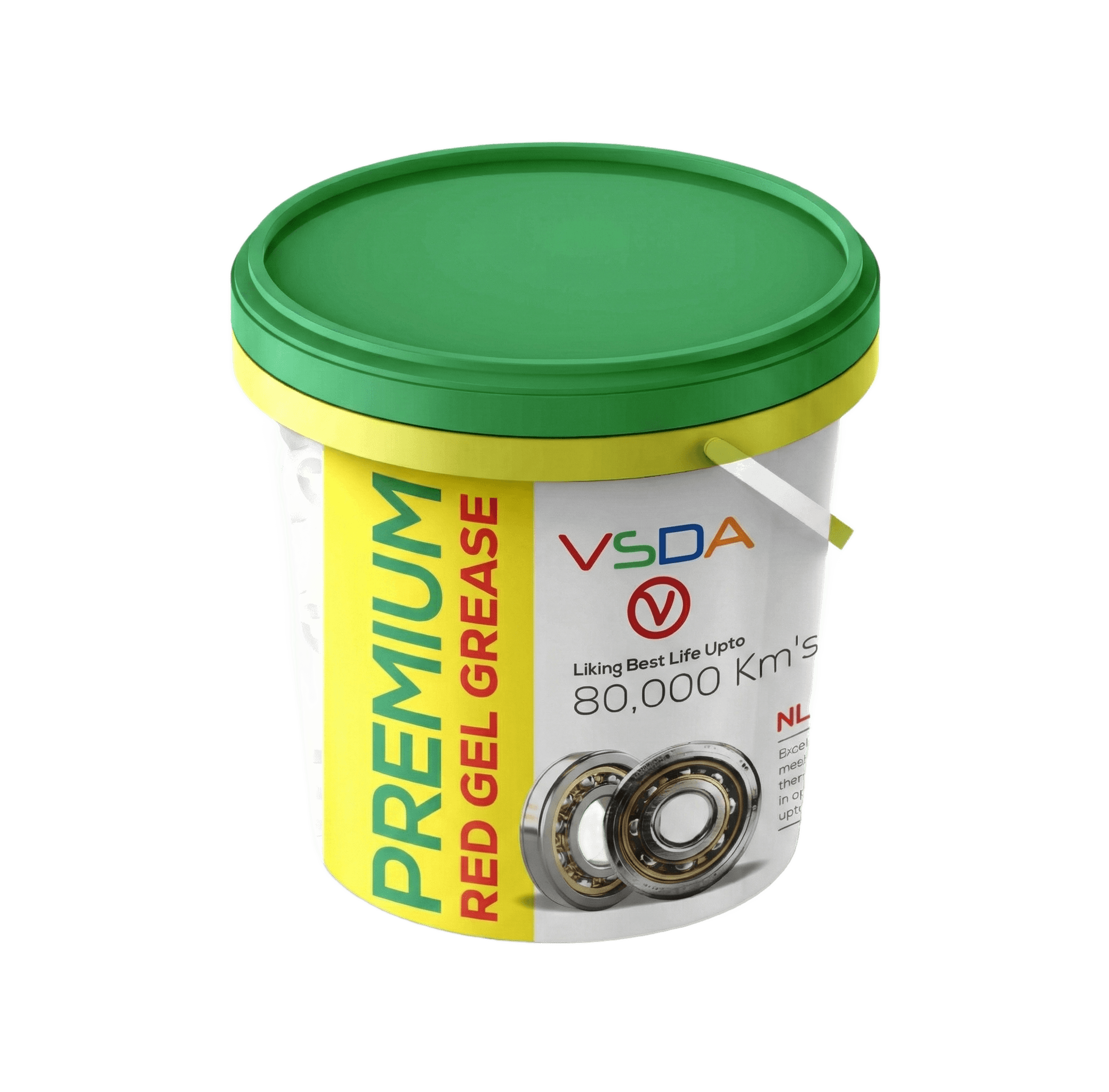 Red Gel NLGI 3 Grease Premium Multi-Purpose Lubrication